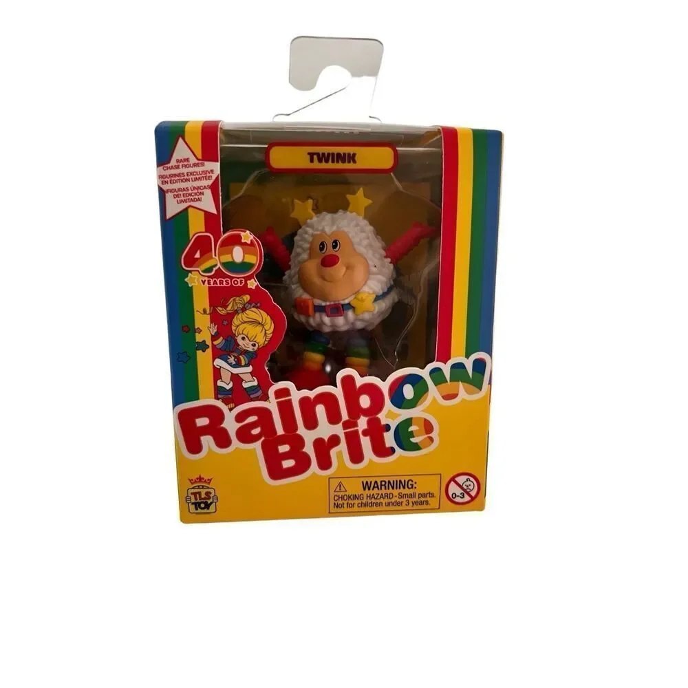 Official Rainbow Brite TLS Twink mini Figure 40th Anniversary NEW BOX cheebees